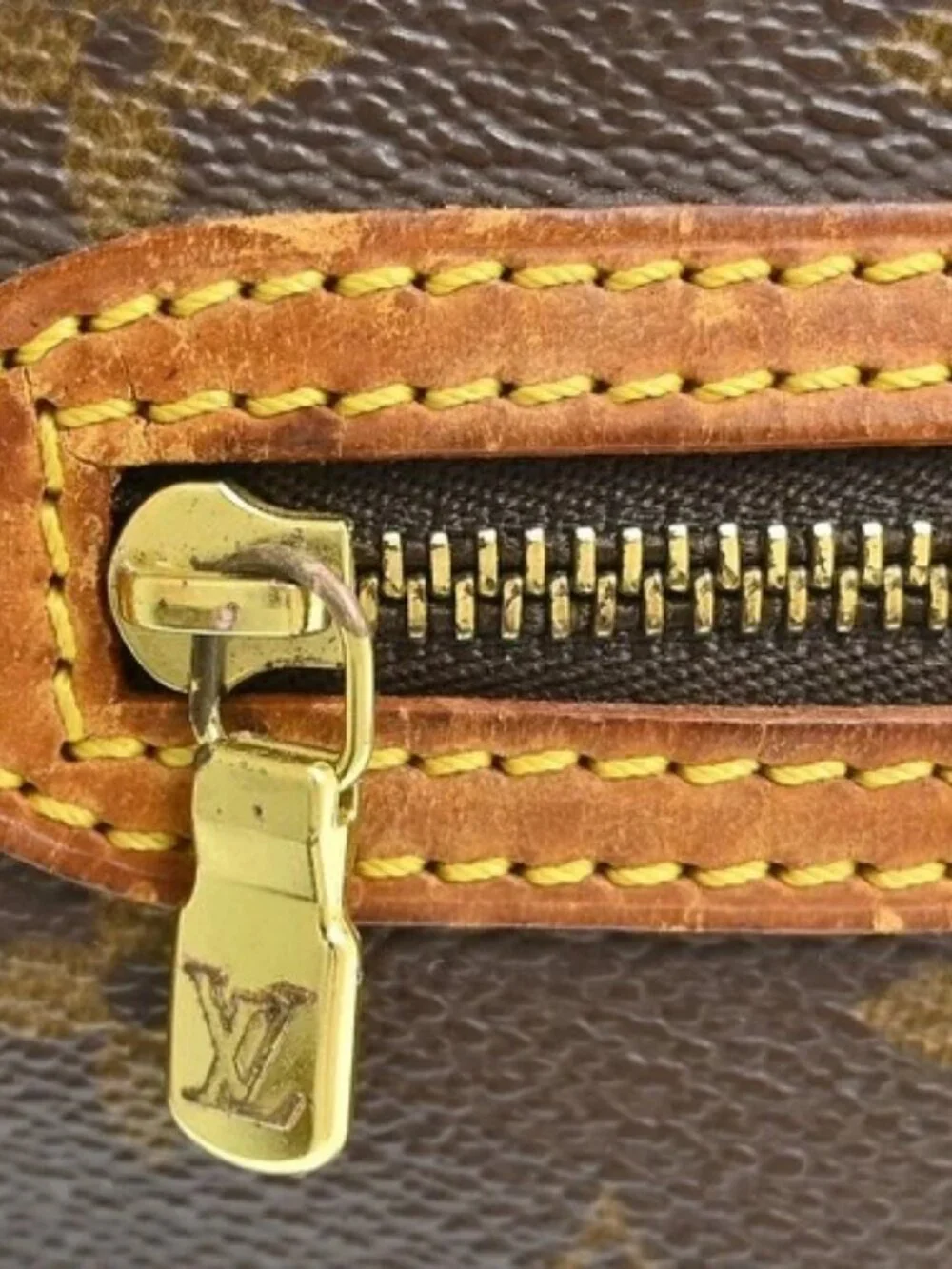Best05 LOUIS VUITTON MARLY DRAGONNE GM CLUCTH BAG PURSE M51825 SL1000 BQ01047